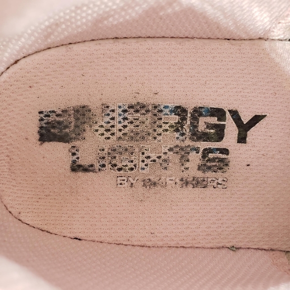 Skechers | Rose Gold High Top Lace Up Girls Street Skater Shoes Glam Sneakers 4 - Picture 10 of 10